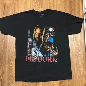 Rapper Lil Durk Graphic T-Shirt